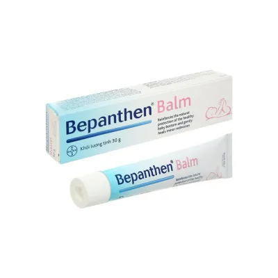 Kem Chống Hăm Bepanthen Balm Phòng Ngừa Hăm An Toàn Dưỡng Ẩm Cho Làn Da Bé 30g - Bibo Mart