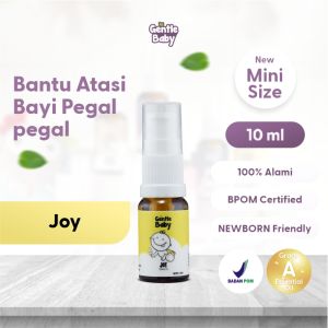 Gentle Baby Perlengkapan Perawatan Minyak Telon Obat Oles Balur Joy Redakan Nyeri Otot Anti Inflamasi Rewel Solusi Susah Tidur Anak Baby Kids Bayi Baru Lahir Newborn New Born 1 2 3 Tahun Balita Aromaterapi Essential Oil Sehat Alami Aman Herbal Ampuh