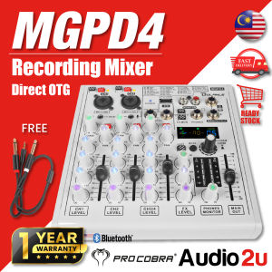 ProCobra Bolanle MGPD4 Recording Live Mixer With Direct OTG Function And Bluetooth Available