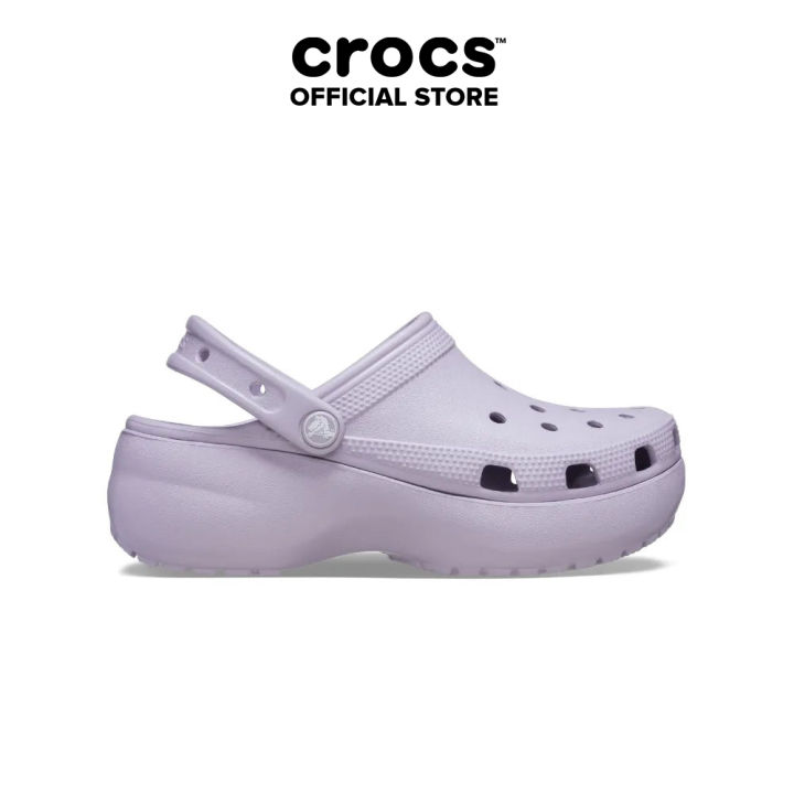 Giày Clog Nữ Crocs Platform Classic Mauve Mist Giày Platform