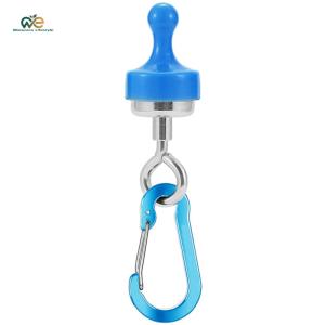 ตะขอแม่เหล็กที่แข็งแรงพกพาแรงดูดแรงตะขอที่มีน้ำหนักเบาตั้งแคมป์เต็นท์คาราวานคาราวาน[Winnereco Lifestyle]