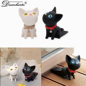 Dream Hunter Cartoon Silicone Door Stopper Cat Shape Cute Doorstop Baby Protector Home Office Children Security Wedge Door Catcher Block