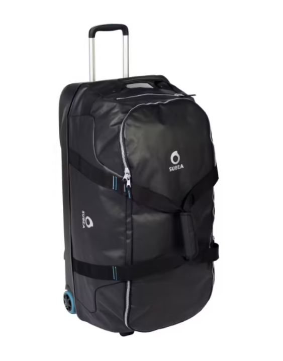 Scuba Diving Black Travel Bag With Wheels Scuba-diving Travel Bag