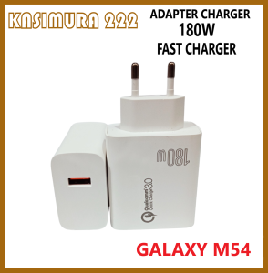 Adapter Charger 180W For SMSNG Galaxy M54 Fast Charger Support Fast Charging Quick Charge3.0