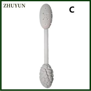 ZHUYUN 1pcs kết cấu công cụ cho đất sét nghệ thuật Đất Sét mô hình mô hình con lăn kết cấu cán Emboss kẻ sọc tay con lăn cho DIY hàng thủ công