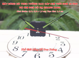 Máy Đồng Hồ Kim Trôi NHẬT SKM S8888 CAO CẤP – Bộ Kim DẠ QUANG XANH – Tặng Pin Maxell – Bảo Hành 1 Năm