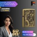 Quẹt lửa zippo, Xuất xứ DAILOAN, Mẫu Rồng nổi 10C. 
