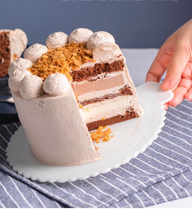 XUNJIE 4/6/8/10inch Reusable Cake Decorating Birthday Cupcake