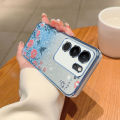 casing Vivo V29 5G glitter paper design beautiful butterfly pattern soft phone case vivo V29 5G phone cover. 