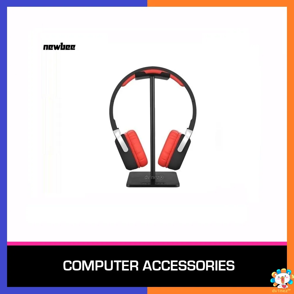 Universal Newbee Headset Headphone Razer Philip Sony Sennheiser AKG JVC Gaming Portable Metal Vertical Stand