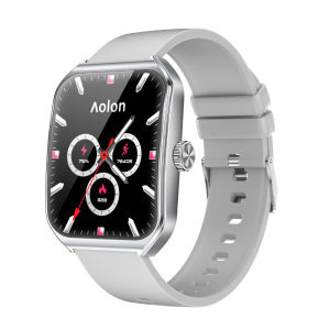 สินค้าใหม่ Aolon Curve2 นาฬิกาสมาร์ทผู้ชาย วัดอัตราการเต้นหัวใจ โทรผ่านบลูทูธ จอโค้ง HD กันน้ำ โหมดกีฬา วิเคราะห์ความเร็ววิ่ง earlybird