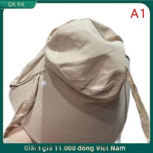 QK FA ✨ Mùa hè hat phụ nữ ngoài trời đi xe đạp dù để che nắng Mặt nạ rộng vành thoáng khí Suncreen Sun hat giản dị sunhat Visor UV bảo vệ mới