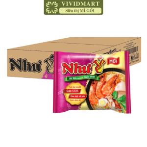 [THÙNG 30 GÓI] - THIEN HUONG FOOD - Hủ tiếu Như Ý 2 vị: Nam Vang Chay Hủ tiếu ăn liền Như Ý Hủ tiếu gói Như Ý (60g/gói)