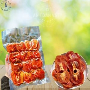 Hồng sấy dẻo chẻ đôi đặc sản Đà Lạt chất lương lᴏại 1 túi hút chân không 500gram - Carrott House