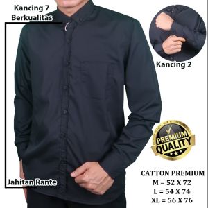 Kemeja Panjang Pria Polos Banyak Warna Terbaru
