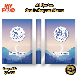 Al Quran A5 Custom Nama Quotes Foto Hafalan Blok Warna Terjemah Perkata Transi Latin Tajwid - [Myfoodofficial]