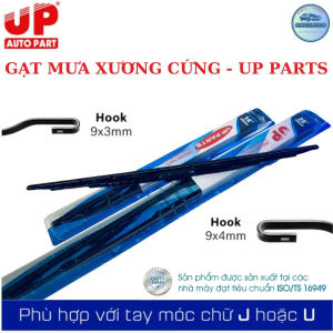 Gạt mưa ô tô TOYOTA Camry Altis Vios Fortuner Innova Avanza Yaris Veloz Xương cứng UP PARTS CHÍNH HÃNG.