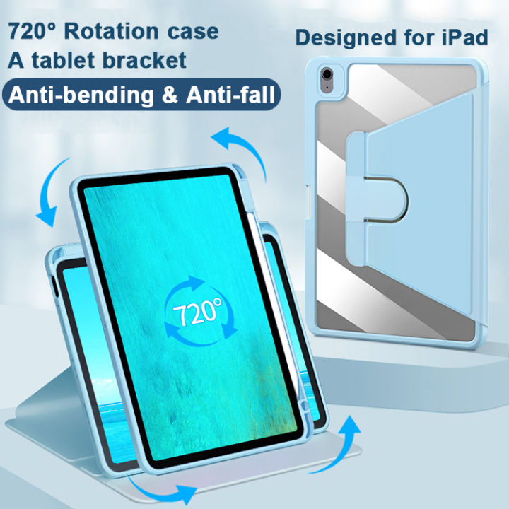 360 Rotation Smart Tablet Case for Xiaomi Pad 6S Pro 12.4 inch with ...