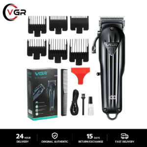 VGR professional hair clipper Pets can use adjustable hair clipper rechargeable trimmer LED display V-282