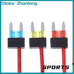 Dtake 1PC Car Fuse Holder Add-a-circuit TAP Adapter Mini ATM APM Blade MINI Simple Safety Device 12V 10A 15A 20A