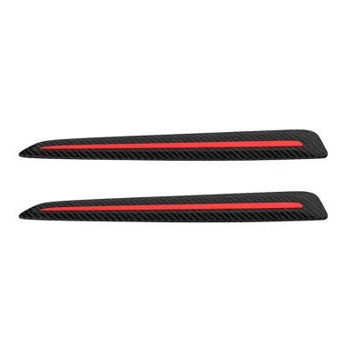 SuperRide Front Bumper Protector Car Bumper Protector 1 Pair Universal Car Bumper Guard Strips Anti-collision Anti-scratch Protective Front Rear Bumper Protector for Most Vehicles – Durable Car for Asia