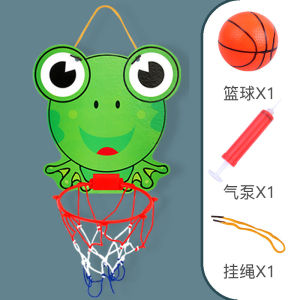 Hanging Basketball Hoop Set for KidsToddler Wall Mount Portable Foldable Mini Basketball Outdoor Toy Set