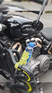 Masely Rotatable Adjustable Water Bottle Holder Universal Handlebar Cup Cage for Bike Motorcycle Scooter