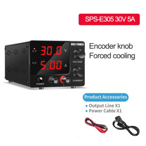 Short Killer Adjustable DC power supply 30V 10A USB-C Digital Lab Bench Power Source Stabilized Power Supply 60V 5A 120V 3A Mobile Phone Repair Power Supply Lithium Battery Charging OCP Protection