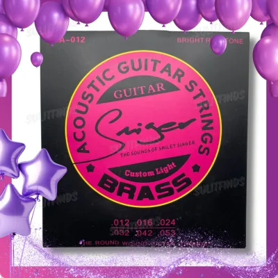 Smiger GBA-012 Acoustic Guitar Strings - Custom Light(Bright Rich Gauge)