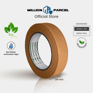 ECO Kraft Paper Tape  | Degradable Kraft Tape | Paper Masking Tape | Adhesive Tape | Packing Tape | Brown Tape