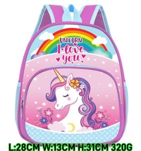 kids bagpack Unicorn bag sekolah girls unicorn kids backpack Girl children schoolbag