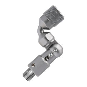 SANLIKE Aluminum Alloy Folding Joint 12mm Standard Head Quick Release Connector for Fishing Landing Net Head