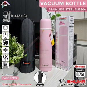 SHUMA termos stainless warna 750ml / gym thermos / vacuum bottle full colours