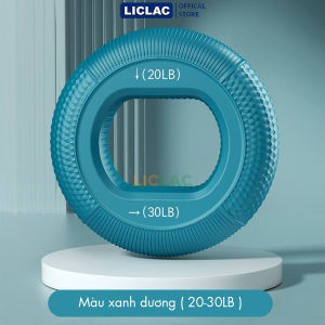 Vòng bóp tay silicon đa cấp độ 20-80LB tập lực cổ tay ngón tay dụng cụ tập gym tại nhà VBT490