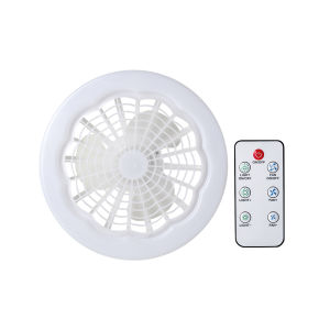 SEEDIQ E27 Led Fan Bulb Light Remote Control Dimming Bulb Lighting 220V 30W Fan Ceilling Lamp For Home Night Market