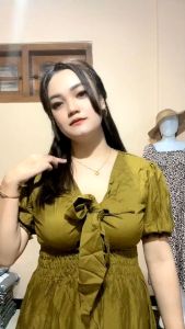 DRESS IKAT ISABEL/CHLOWI DRES WAANITA KEKINIAN