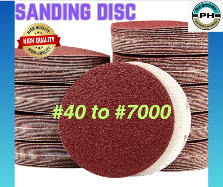Round Sandpaper, Abrasive Paper for Polishing, Varnishing Orbital ...