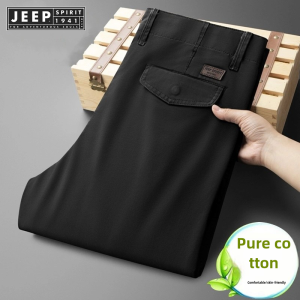 Jeep Spirit 1941 estd quần giản dị rộng quần vải bông lớn kinh doanh Nam Thanh Niên