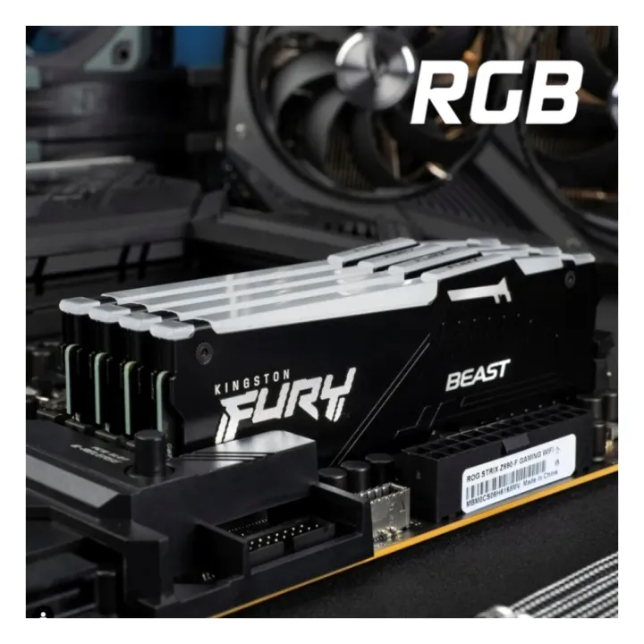 【Delta Vale】 Beast RGB DDR4 RAM 8GB 16GB 32GB 2400 / 2666 / 3200Mhz 1.2V DIMM 288Pin Desktop Computer Memory