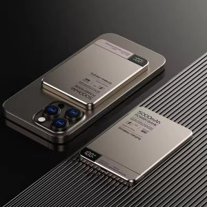 [JLK] Pin Dự Phòng Mini 10000mAh MagSafe Chuẩn CCC Sạc Nhanh 20W PD Qi2 Từ Tính Không Dây Cho iPhone Samsung Xiaomi Huawei Android