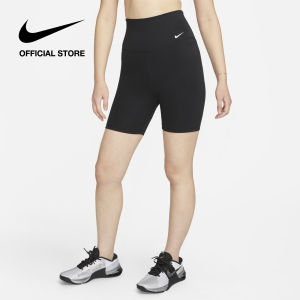 Nike Dri-FIT Womens One High-Waisted 7" Biker Shorts - Black [DV9023-010]