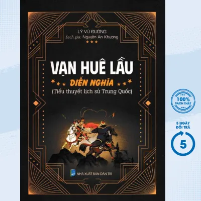 Sách - Vạn Huê Lầu Diễn Nghĩa (Tiểu Thuyết Lịch Sử Trung Quốc) - Bìa Cứng (HA) - Newshop