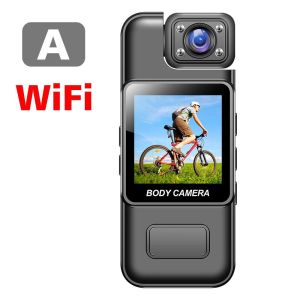 WiFi Camera Ultra HD 4K Digital Video Portable Handheld Law Enforcement Recorder 180° Rotatable Lens Outdoor Sports Camera