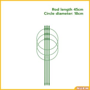 M.Grocer Climbing Vine Flower Stand Flower Plant Support Rod Frame Dill 45cm 60cm Gardening Supplies