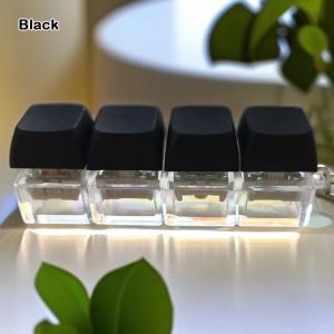 NOBLELUX Diy Keycaps Toy Keyboard Fidget Toys Finger Button Stress Relief Finger Keycaps Funny with Keychain Keyboard Keychain Adults