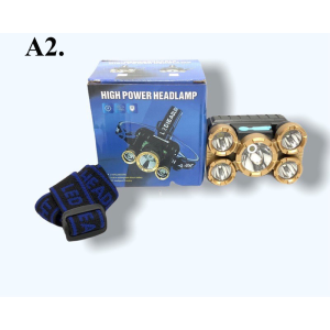 ไฟฉายคาดหัว ไฟพกพา แบตเตอรี่ในตัว มีสาย USB ไฟสว่างมาก สินค้าพร้อมส่งในไทย