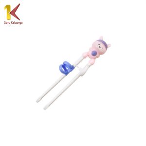 Satu Keluarga Chopstick Sumpit Anak Karakter Animal C987 Chopstick Baby Training Alat Makan Anak