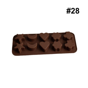 aiGooTan - CETAKAN COKLAT SILIKON MOTIF - Alat Cetak Cokelat Es Jelly Pudding Puding Aneka Bentuk Chocolate Mold Mould Murah Medan