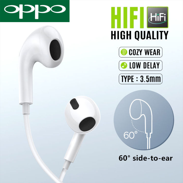 Lazada Oppo F11 Pro Original Earphone For Oppo F11 Pro Charging