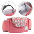 Baby Upgraded Stroller Bag Mummy Multifunction Baby Stroller Car Bag Organizer Pouch Storage Bottle Cup Holder Bag 0452. 